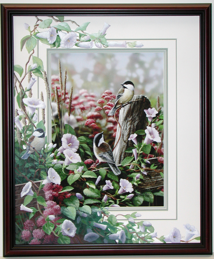 Remarqued "Morning Glory" Print